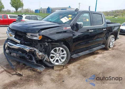 2022 Chevrolet Silverado 1500 4Wd Short Bed Ltz из США, поврежденный, VIN 2GCUDGED1N1518463